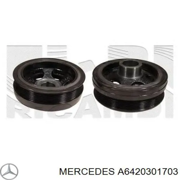A6420301703 Mercedes Polia de cambota