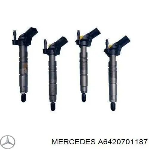 A6420701187 Mercedes Injetor de injeção de combustível