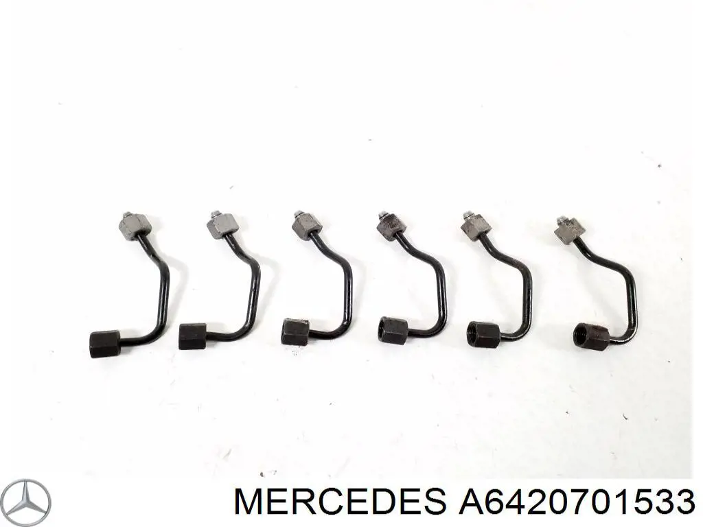 6420700800 Mercedes Tubo de combustível do injetor de 1º cilindro