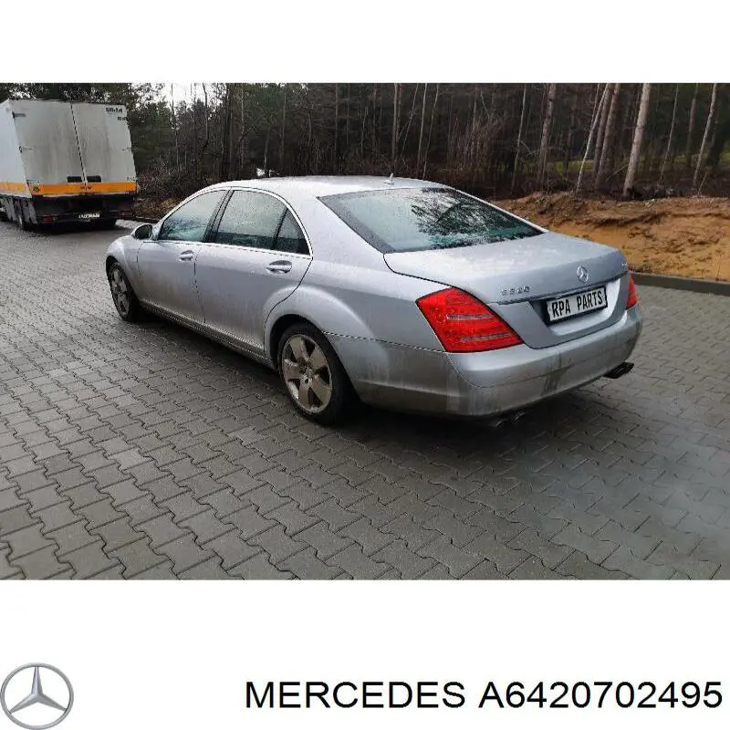 A6420702495 Mercedes Distribuidor de combustível (rampa) esquerdo
