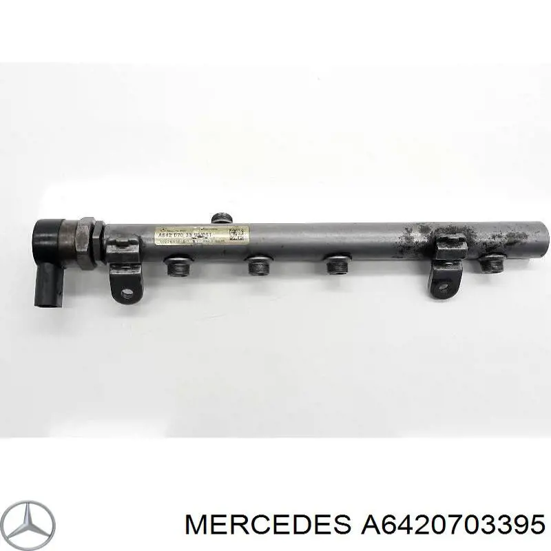 A6420703395 Mercedes Distribuidor de combustível (rampa) esquerdo