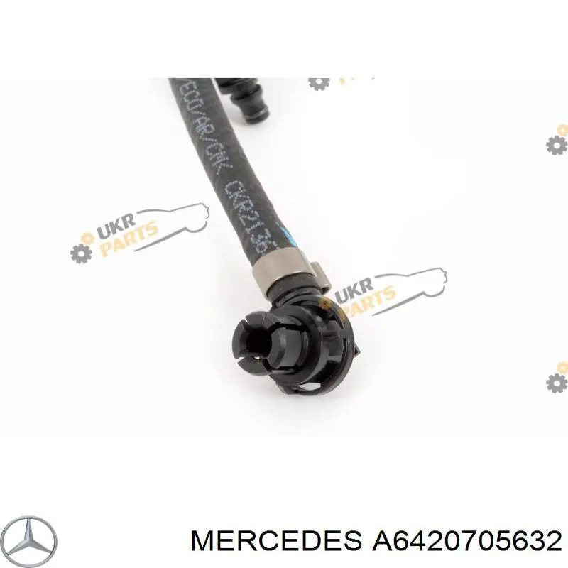 Tubo de combustível, inverso desde os injetores Mercedes A6420705632 preço, a partir de 130,39 USD