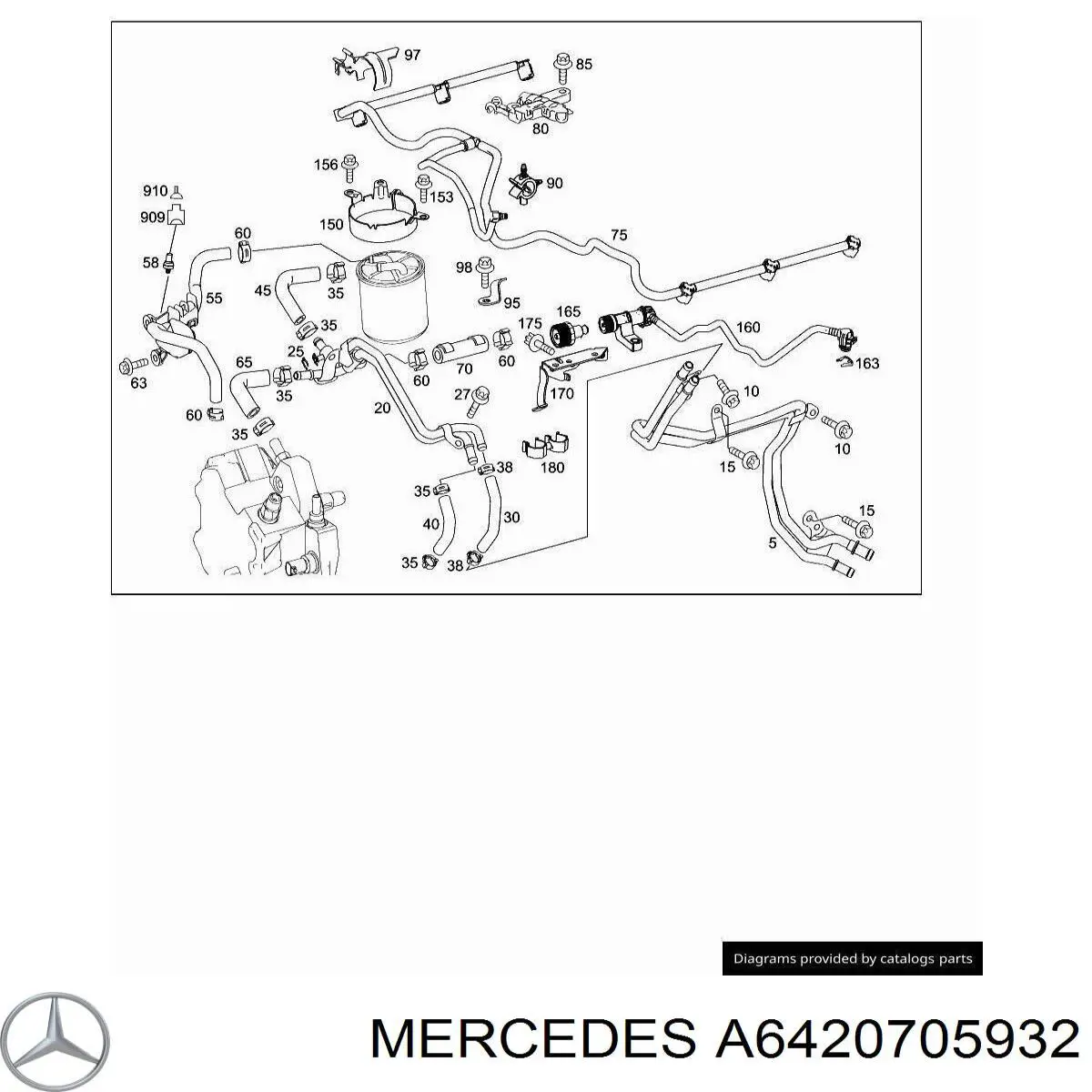 Compre A6420705932 Mercedes 