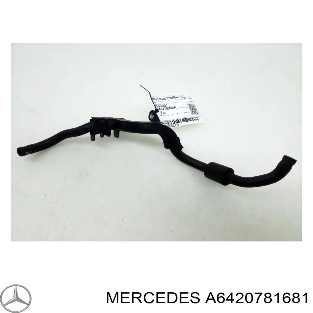 6420781681 Mercedes Tubo de combustível, desde o filtro até a bomba