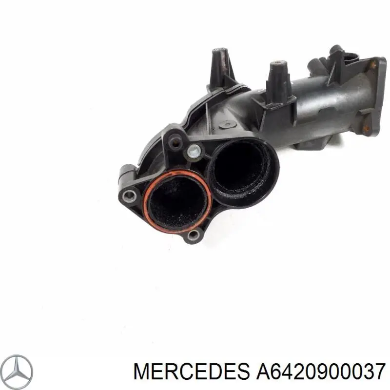 A6420900037 Mercedes Cano derivado de ar, da válvula de borboleta