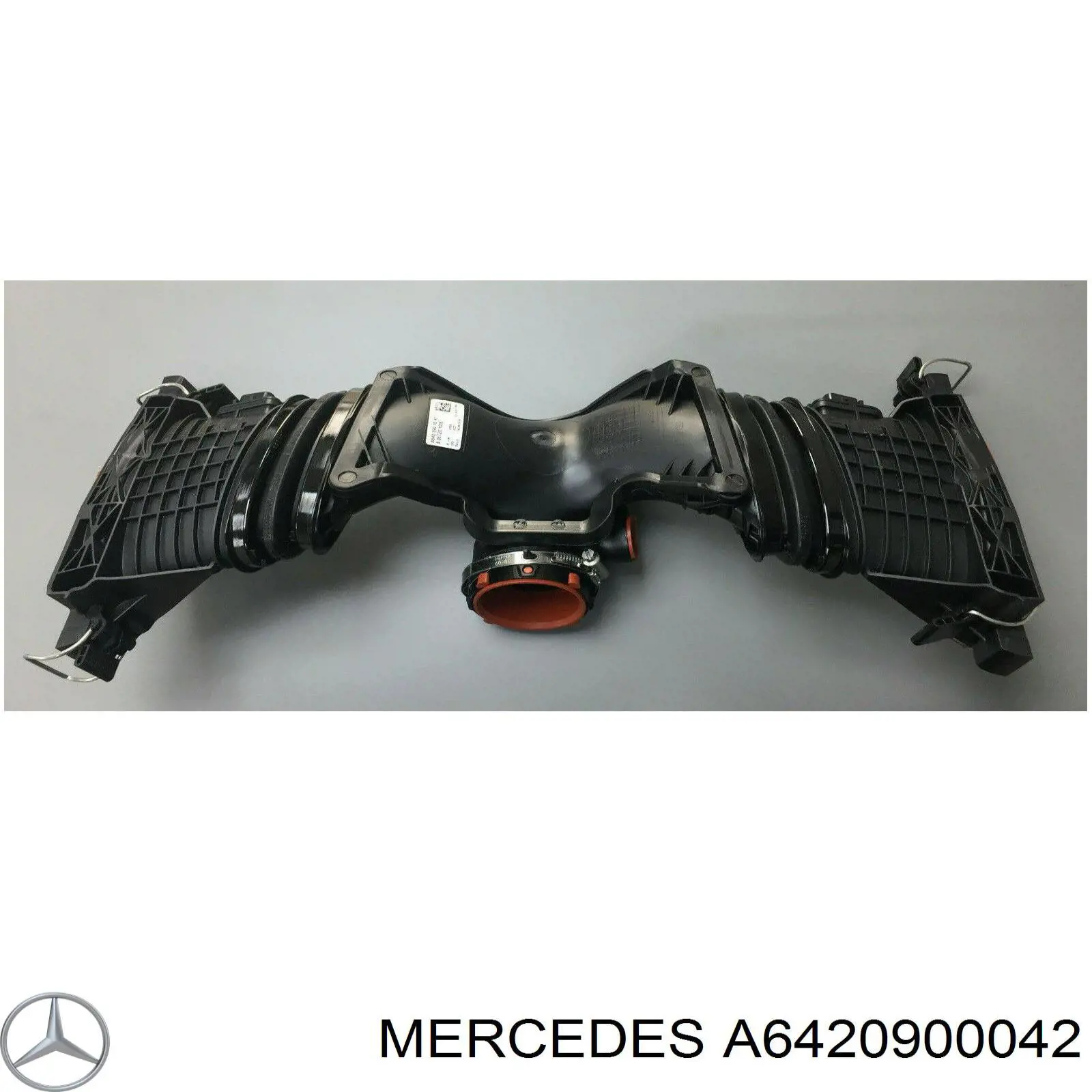 A6420900042 Mercedes Sensor de fluxo (consumo) de ar, medidor de consumo M.A.F. - (Mass Airflow)