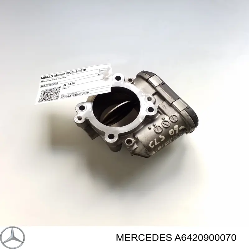 Válvula de borboleta montada Mercedes A6420900070 preço, a partir de 105,65 USD