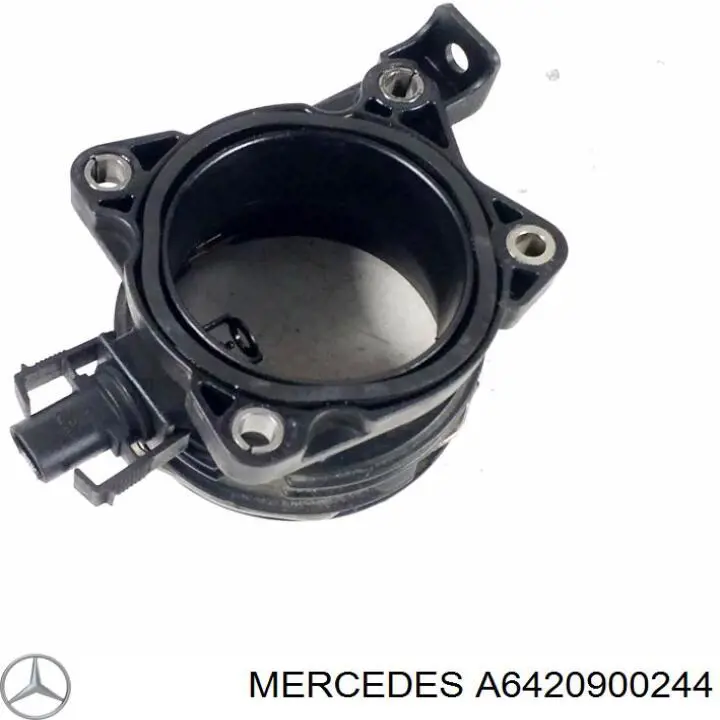 A6420900244 Mercedes Cano derivado de ar, da válvula de borboleta