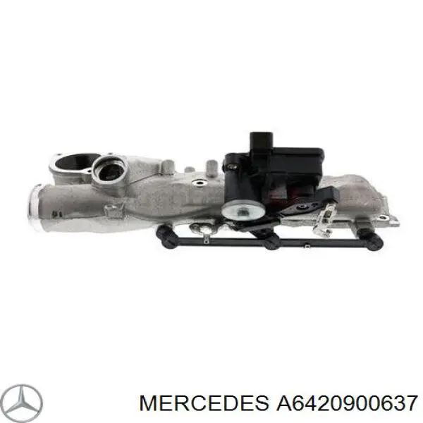 A6420900637 Mercedes Tubo coletor direito de admissão