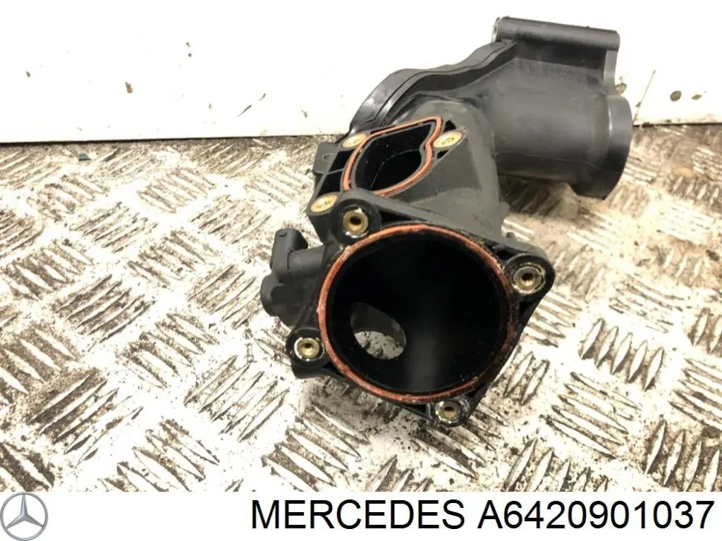 Compre A6420901037 Mercedes Cano derivado de ar, da válvula de borboleta
