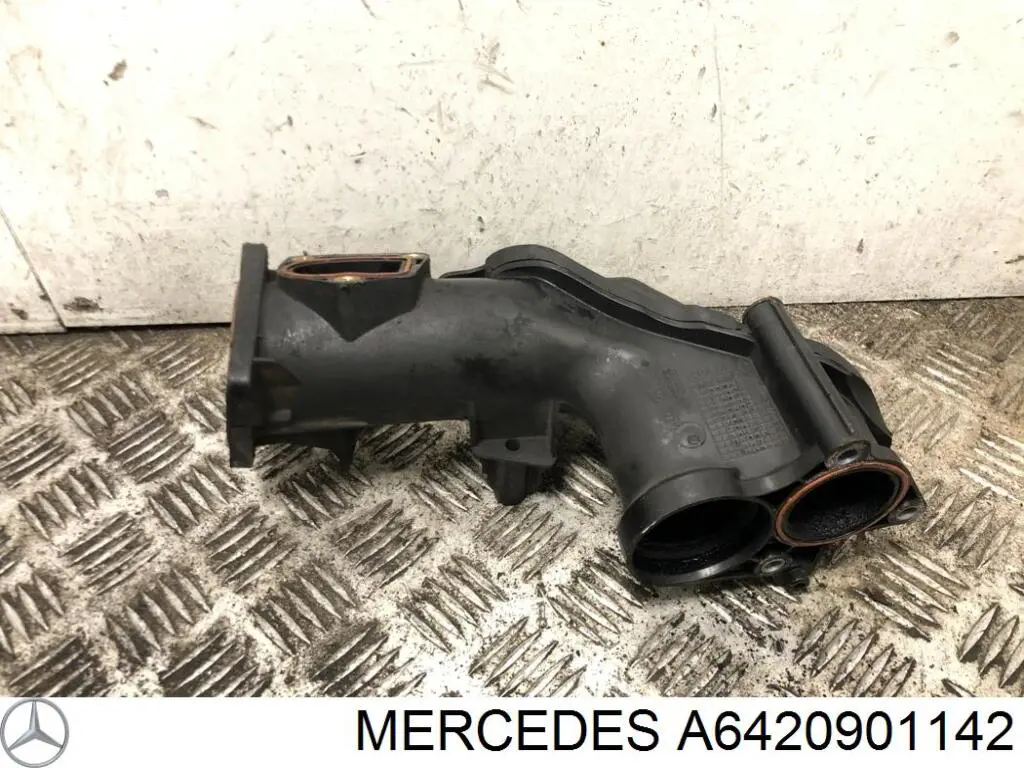 A6420901142 Mercedes Sensor de fluxo (consumo) de ar, medidor de consumo M.A.F. - (Mass Airflow)