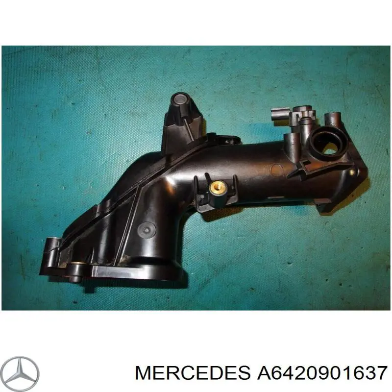 Compre A6420901637 Mercedes Cano derivado de ar, da válvula de borboleta
