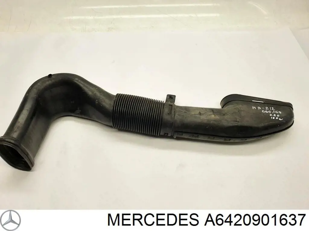 Cano derivado de ar, da válvula de borboleta Mercedes A6420901637 preço, a partir de 153,23 USD
