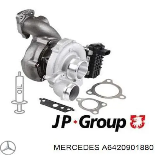 A6420901880 Mercedes Turbina