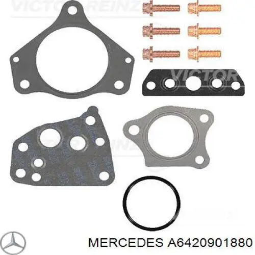 Turbina Mercedes A6420901880 preço, a partir de 919,12 USD