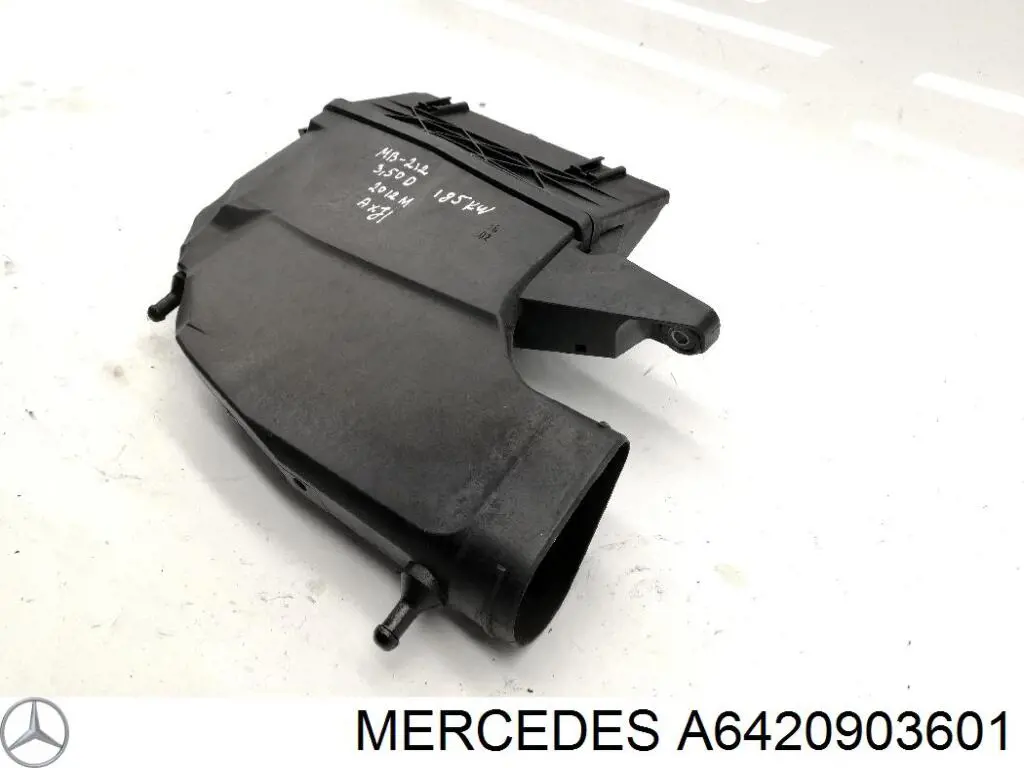 A6420903601 Mercedes Caixa de filtro de ar direito