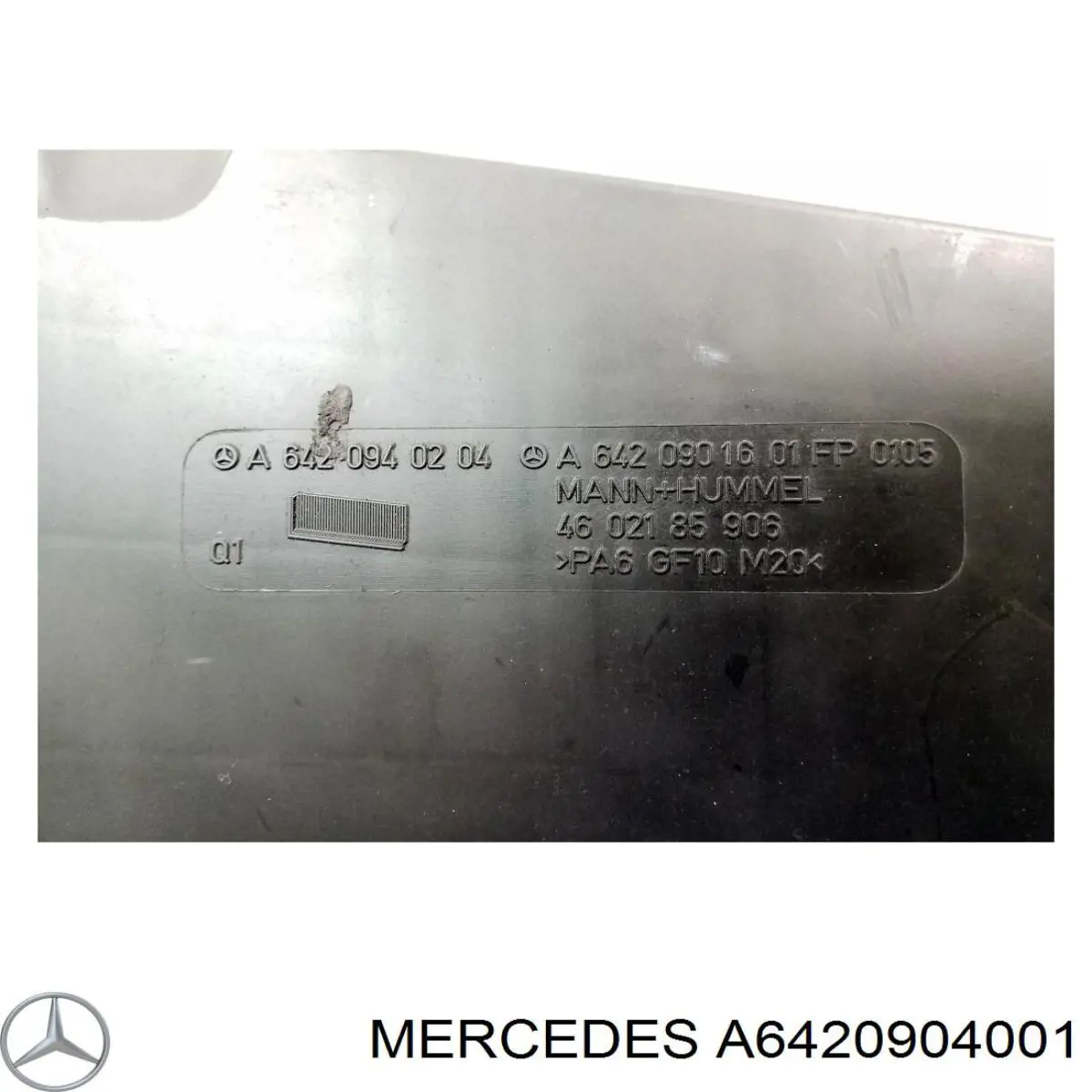 Caixa de filtro de ar direito Mercedes A6420904001 preço, a partir de 163,52 USD