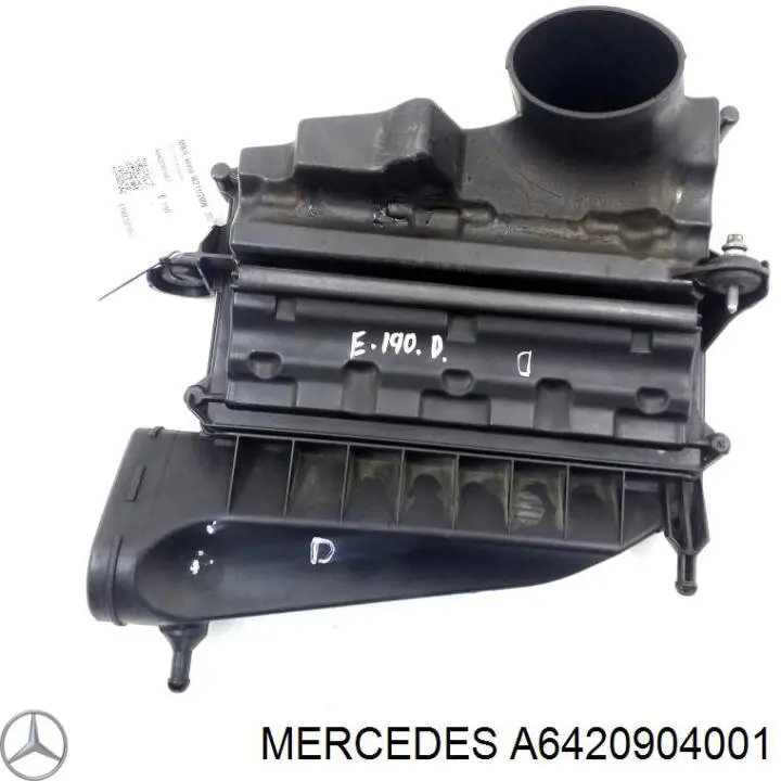 A6420904001 Mercedes Caixa de filtro de ar direito