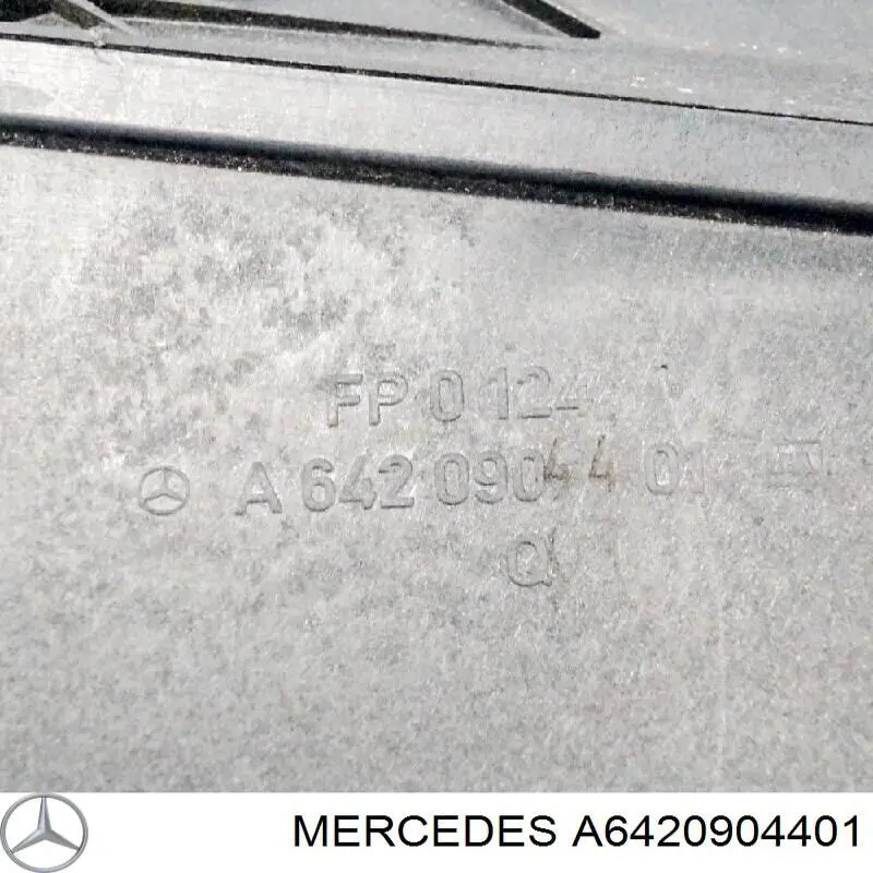 A6420904401 Mercedes Caixa de filtro de ar direito