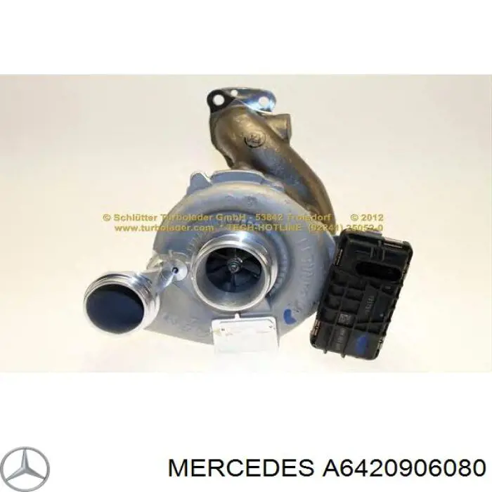 A6420906080 Mercedes Turbina