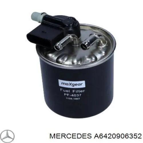 Filtro de combustível Mercedes A6420906352 preço, a partir de 77,51 USD