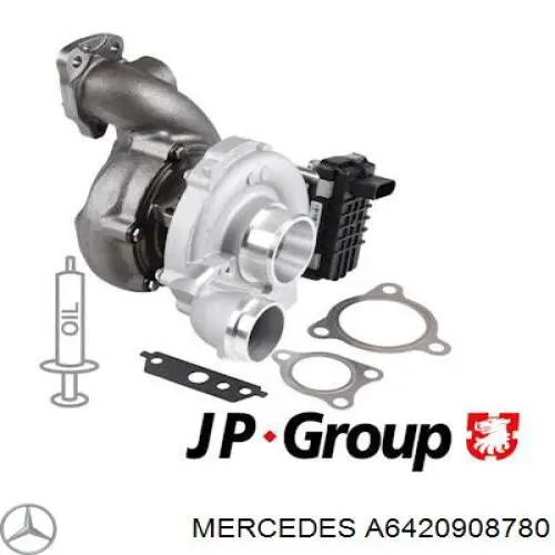 Turbina Mercedes A6420908780 preço, a partir de 665,88 USD