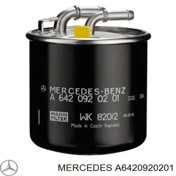 Filtro de combustível Mercedes A6420920201 preço, a partir de 24,72 USD