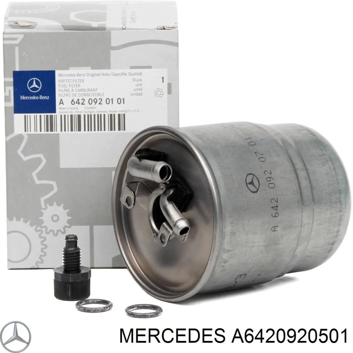 Filtro de combustível Mercedes A6420920501 preço, a partir de 59,96 USD