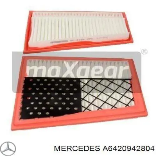 A6420942804 Mercedes Filtro de ar