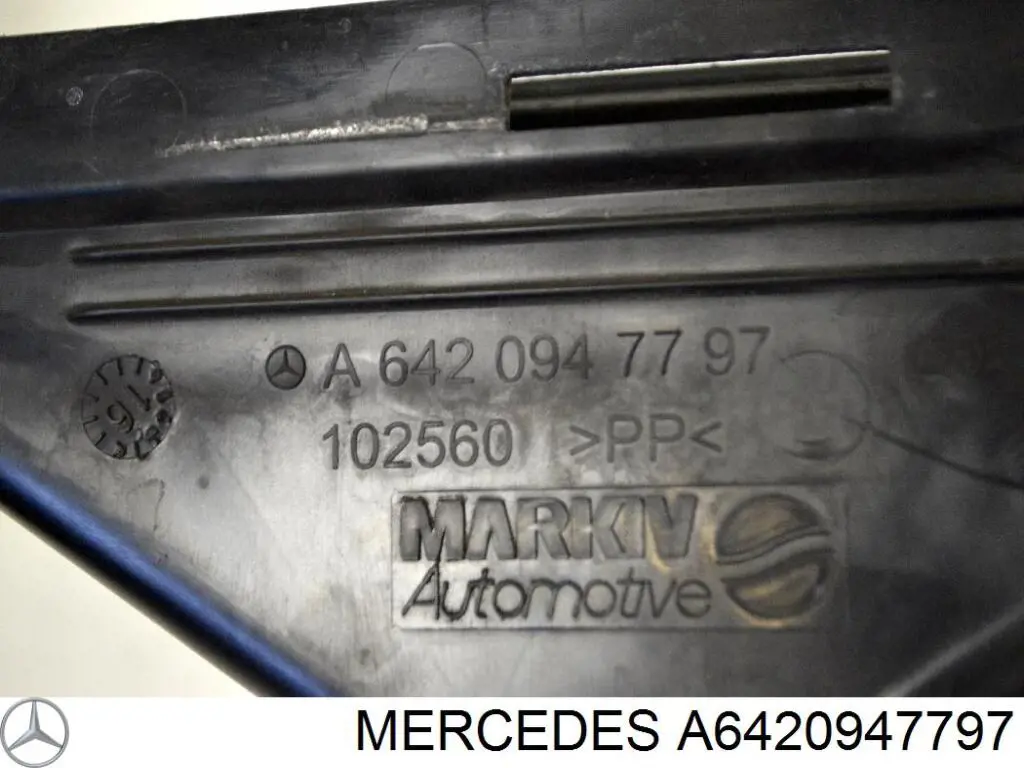Compre A6420947797 Mercedes Cano derivado de ar, entrada de filtro de ar
