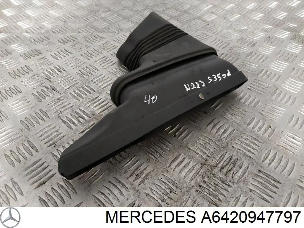 Cano derivado de ar, entrada de filtro de ar Mercedes A6420947797 preço, a partir de 94,31 USD