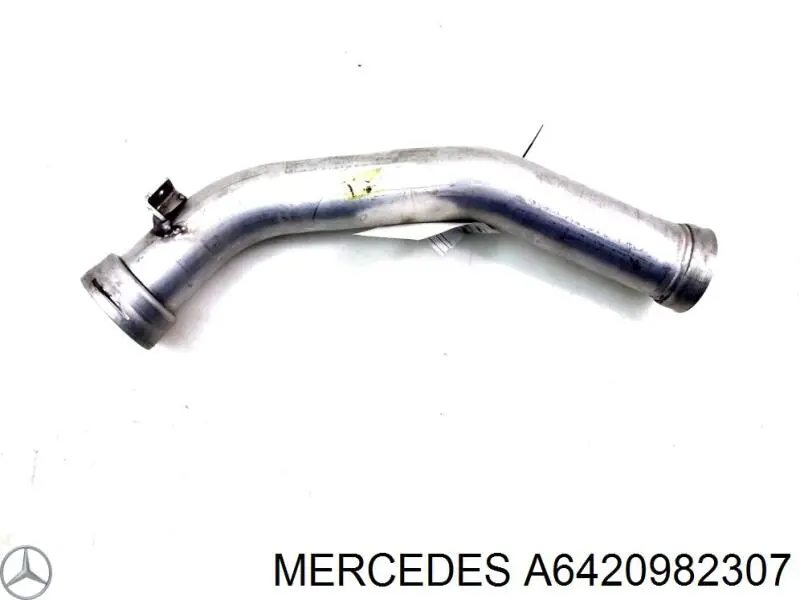 A6420982307 Mercedes Cano derivado de ar, entrada na turbina (supercompressão)