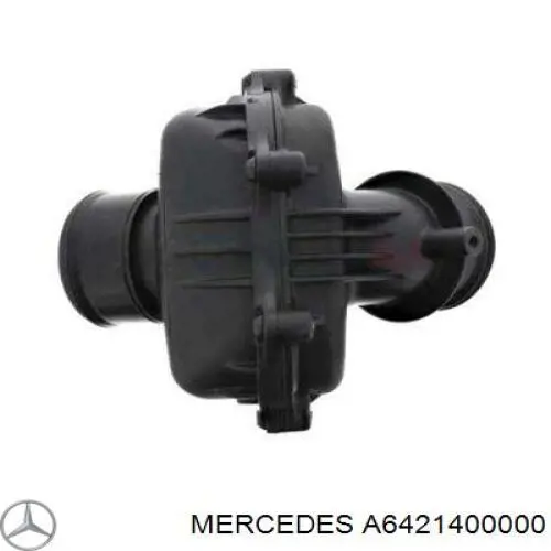 A6421400000 Mercedes Silenciador (ressonador) dos gases de turbina