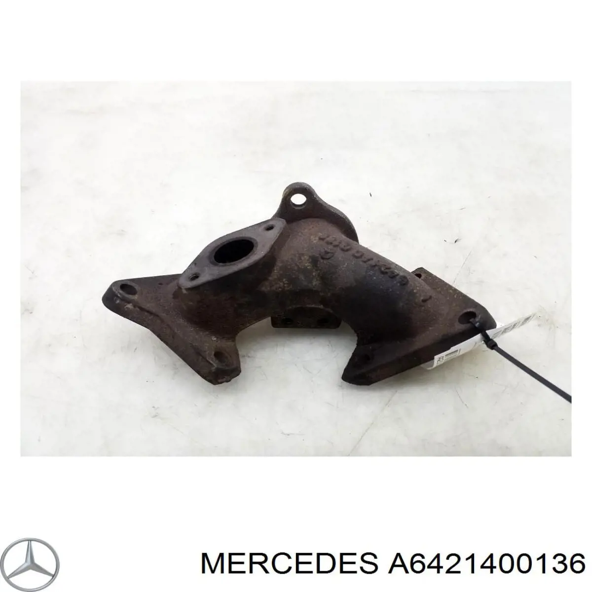 A642142030907 Mercedes Tubo coletor de escape