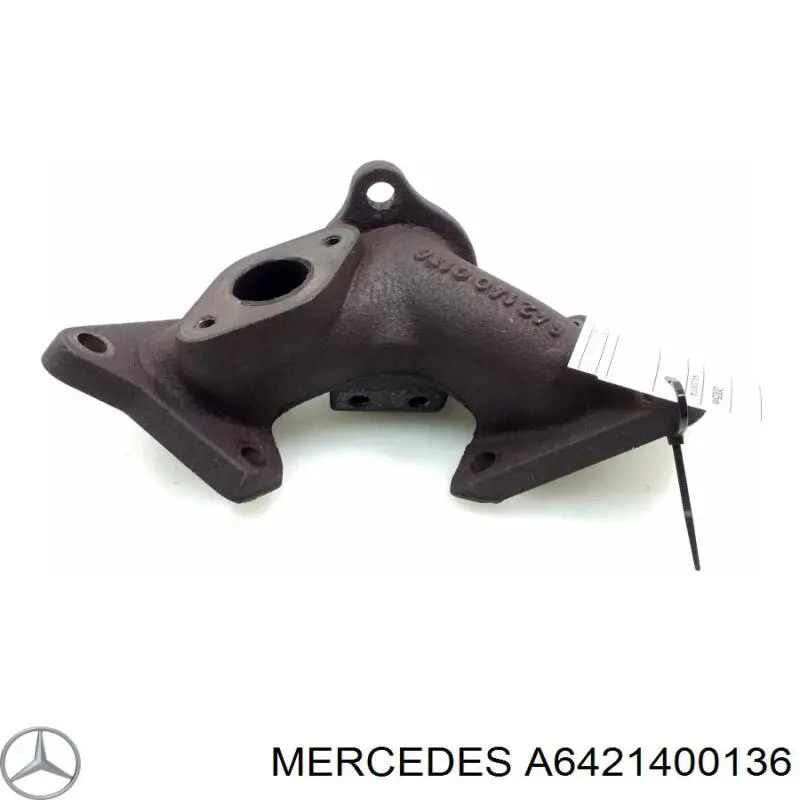 Compre A642142030907 Mercedes Tubo coletor de escape