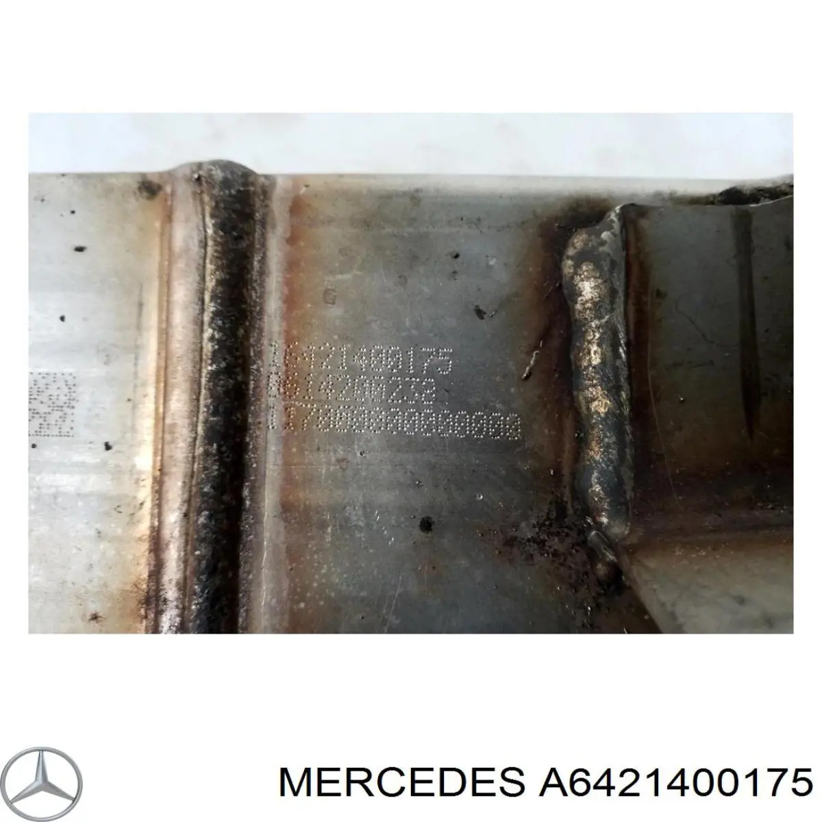 Compre A6421400175 Mercedes Radiador do sistema EGR de recirculação dos gases de escape