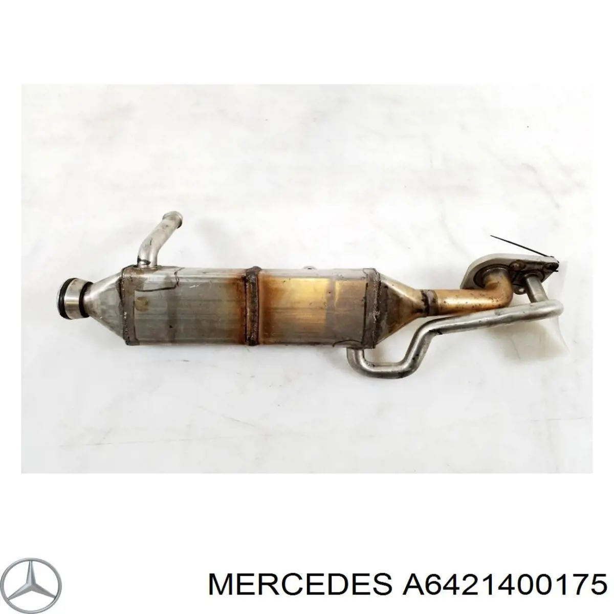 Radiador do sistema EGR de recirculação dos gases de escape Mercedes 6421400775 preço, a partir de 120,88 USD
