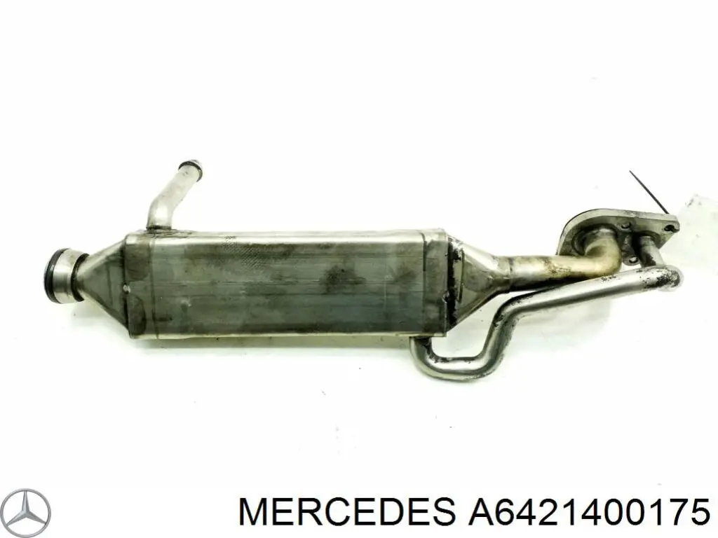 Compre 6421400775 Mercedes Radiador do sistema EGR de recirculação dos gases de escape