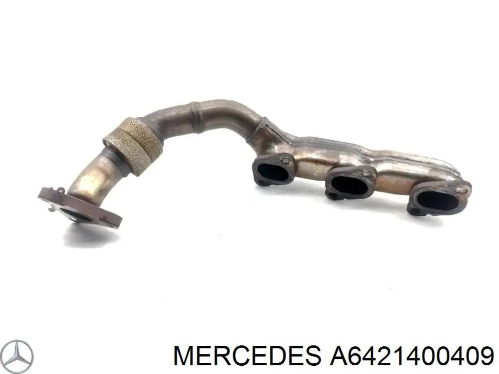 Tubo coletor de escape direito Mercedes A6421400409 preço, a partir de 137,02 USD