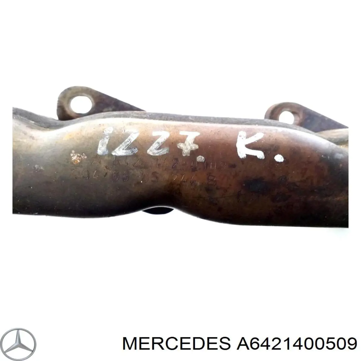 Compre A6421400509 Mercedes Tubo coletor de escape esquerdo
