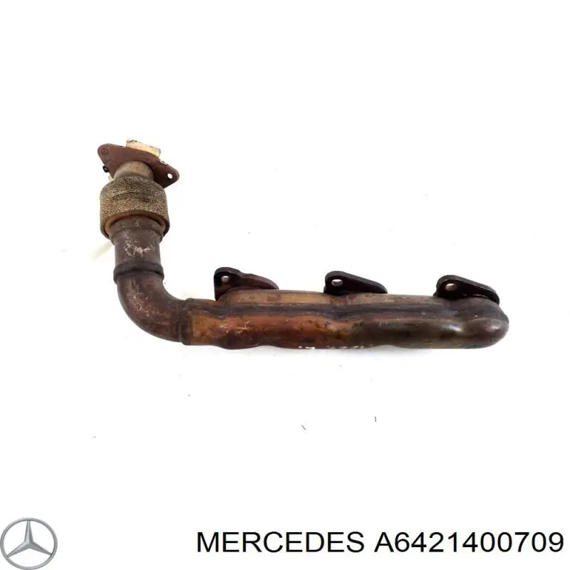 Tubo coletor de escape esquerdo Mercedes A6421400709 preço, a partir de 177,37 USD