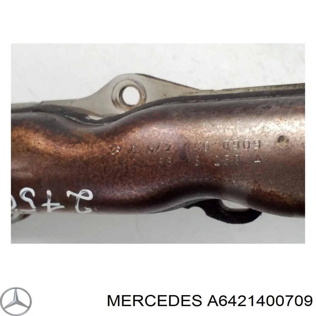 Compre A6421400709 Mercedes Tubo coletor de escape esquerdo