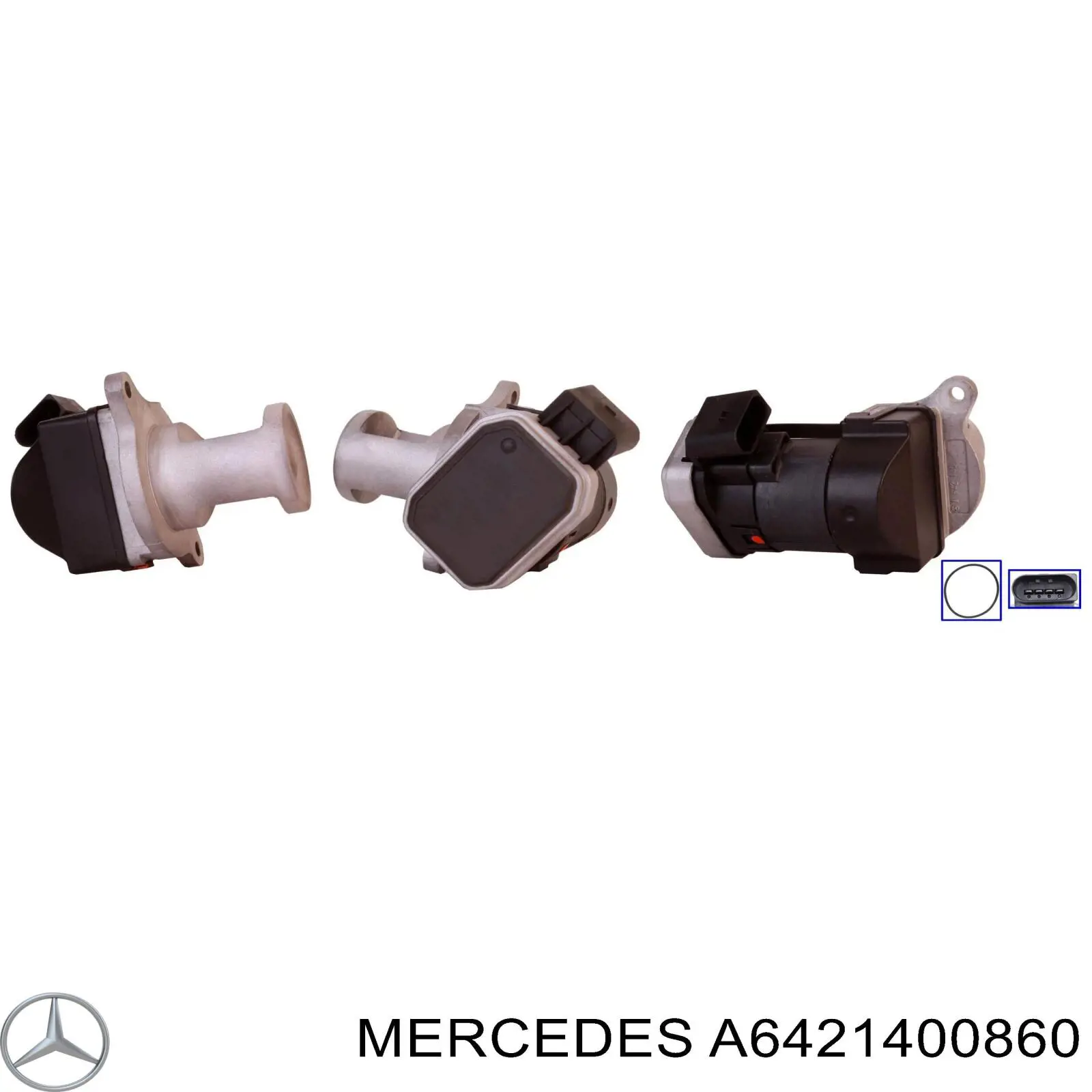 Válvula EGR de recirculação dos gases Mercedes A6421400860 preço, a partir de 332,97 USD