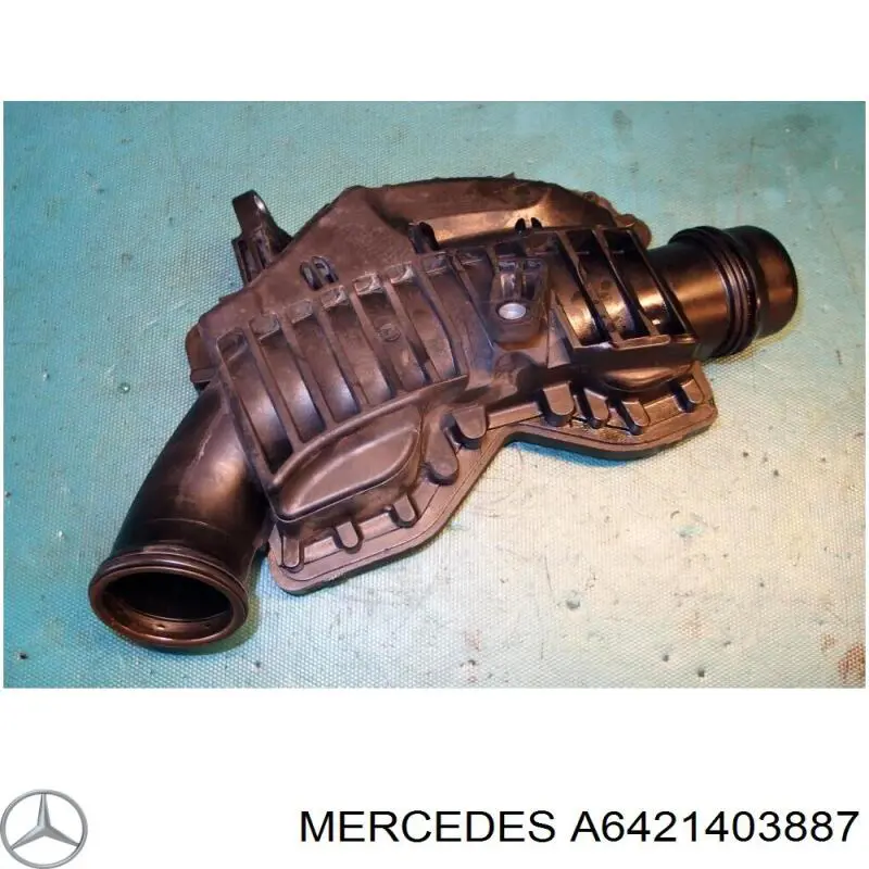 Compre A6421403887 Mercedes Cano derivado de ar, saída de turbina (supercompressão)