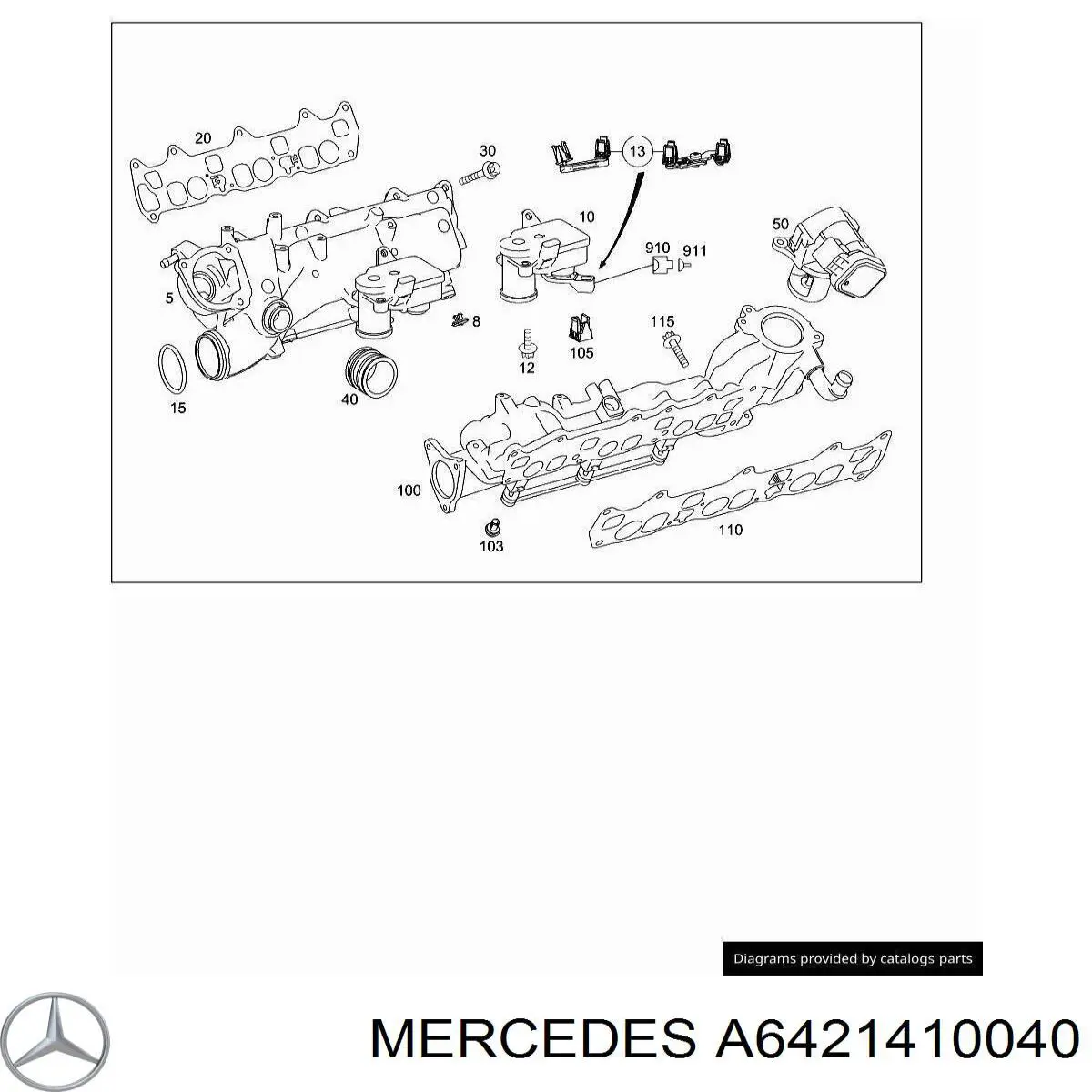 A6421410040 Mercedes 
