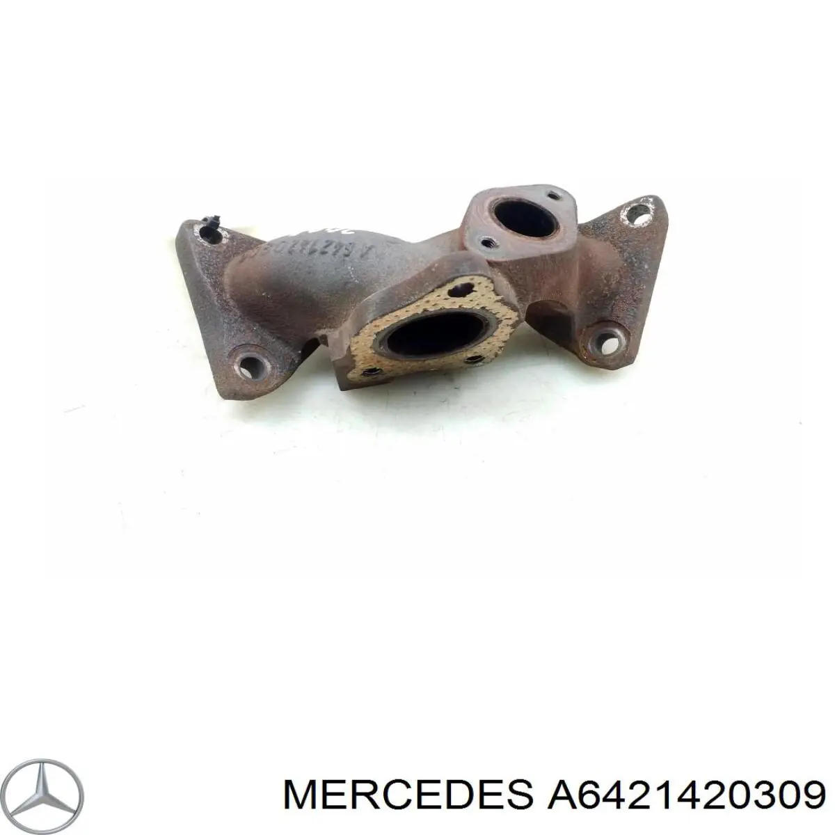 A6421420309 Mercedes Tubo coletor de escape