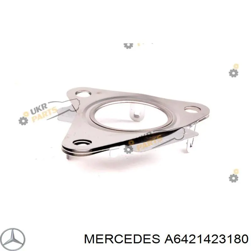 Vedante de turbina dos gases de escape, escape Mercedes A6421423180 preço, a partir de 8,62 USD
