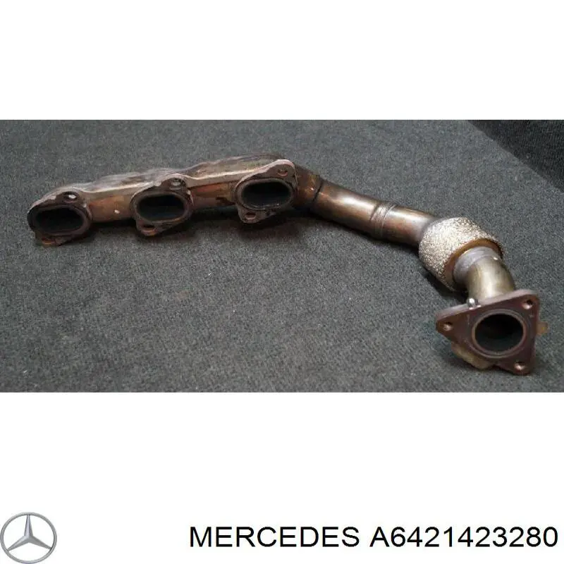 Vedante de turbina dos gases de escape, escape Mercedes A6421423280 preço, a partir de 8,27 USD