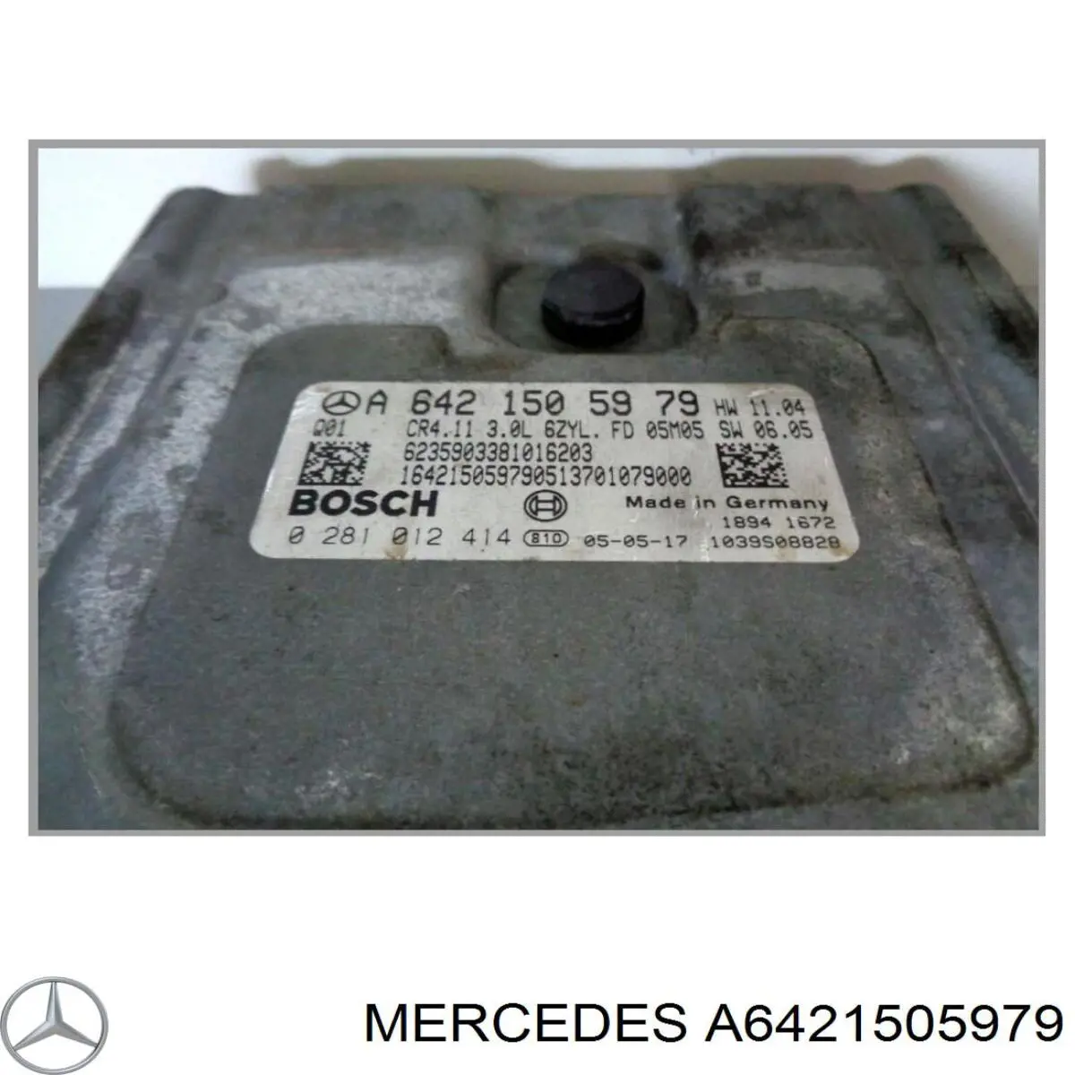 6421505979 Mercedes Módulo de direção (Centralina eletrônica) de motor