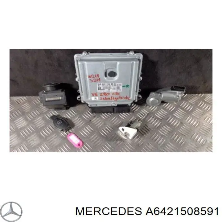 A6421500891 Mercedes Módulo de direção (Centralina eletrônica) de motor